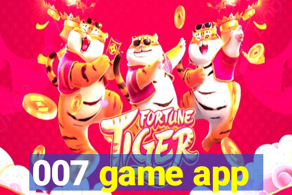 007 game app